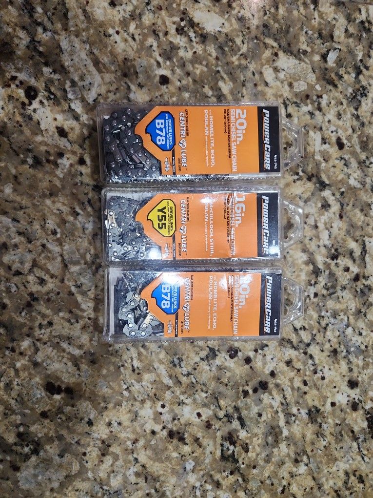 3 Semi chisel Saw Chain