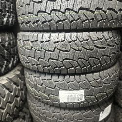 265/65/17 Hankook Dynapro All Terrain Tires EACH TIRE $140