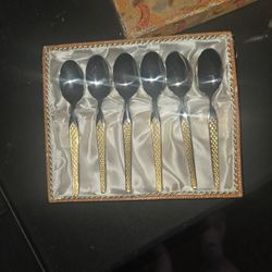 VintageToledo-gold Jam/Teaspoons