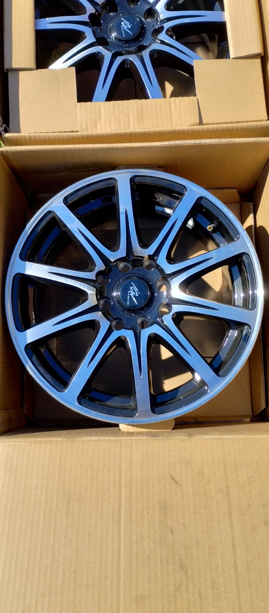 NEW 15" WHEELS 4X100 OR 4X114.3. FOR ANY TOYOTA  SCION  HONDA  ACURA NISSAN  CHEVY  VW  DODGE FORD HYUNDAI  KIA MINI COOPER MAZDA SATURN OR ANY CAR WI
