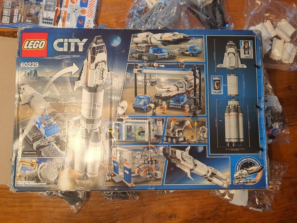 Lego Rocket Assembly And Transport 60229
