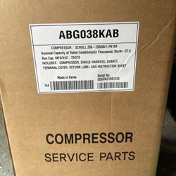 LG HOME AC Compressor ABG038KAB