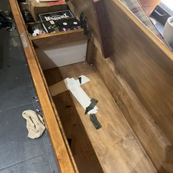 Comfy Large Wooden Bench That Opens 