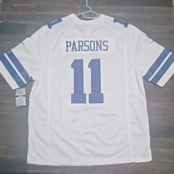 Micah Parson Cowboys Away Jersey