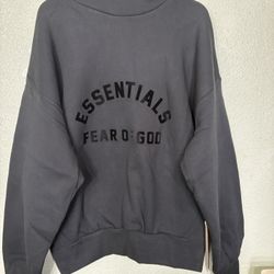 Jet Black Essential Hoodie 