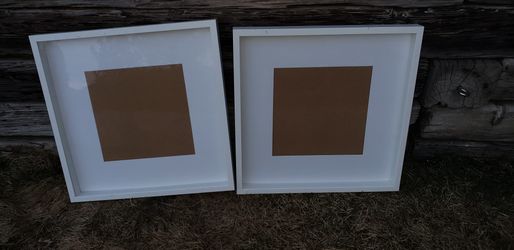 Glass picture frames