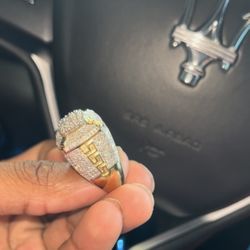 Real Diamond Gold Ring 