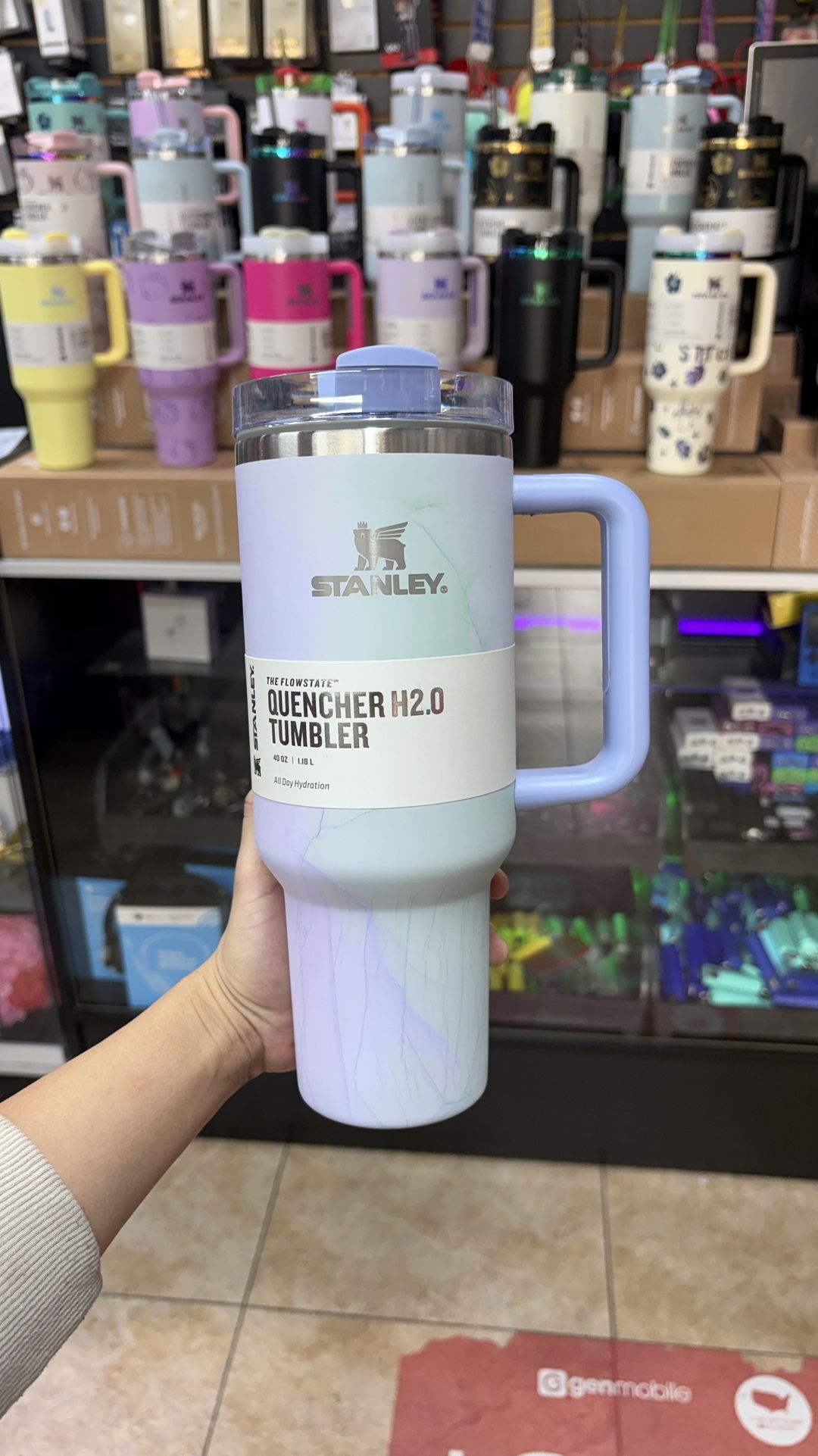 Blue Marble 40 oz Stanley