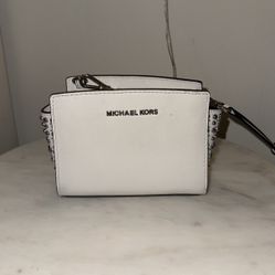 Michael Kors White Crossbody