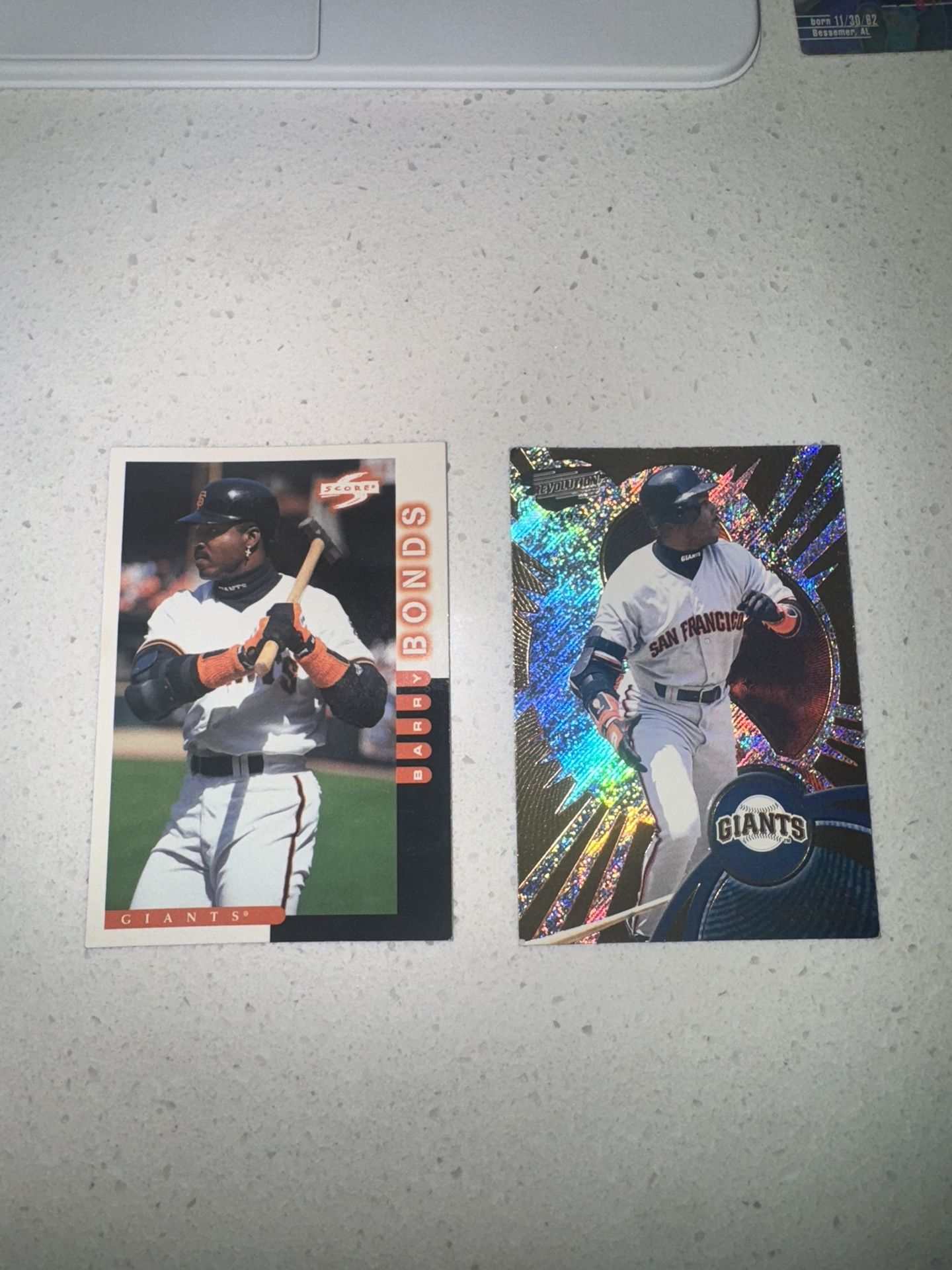 Barry bonds COLLECTABLE Baseball Cards
