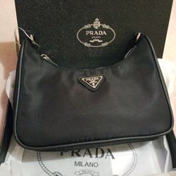 small black bag