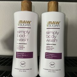 Raw Sugar Body Wash 25 Fl Oz