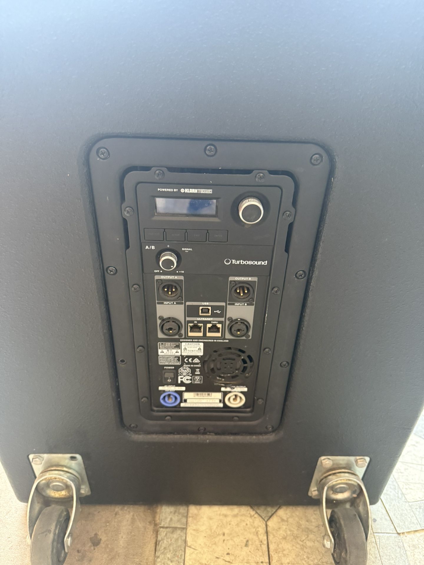 Pair Electrovoice  Zlx 15 P And Pair Turbosound IQ 18 