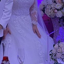 Wedding Dress Size 8 