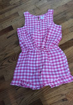 Girls shirt romper size 14