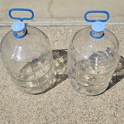 5 Gallon Glass Jugs With Handle 2 Total