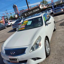 2012 INFINITI G37 TIRES SO NEW 