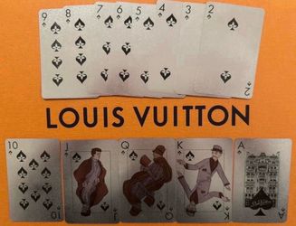 Holographic Louis Vuitton Playing Cards