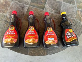 Vintage Syrup Bottle Lot | Retired Aunt Jemima & Mrs. Butterworth’s