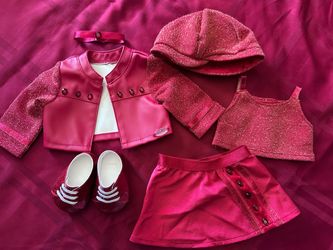 American girl doll January Garnet birthstone outfit