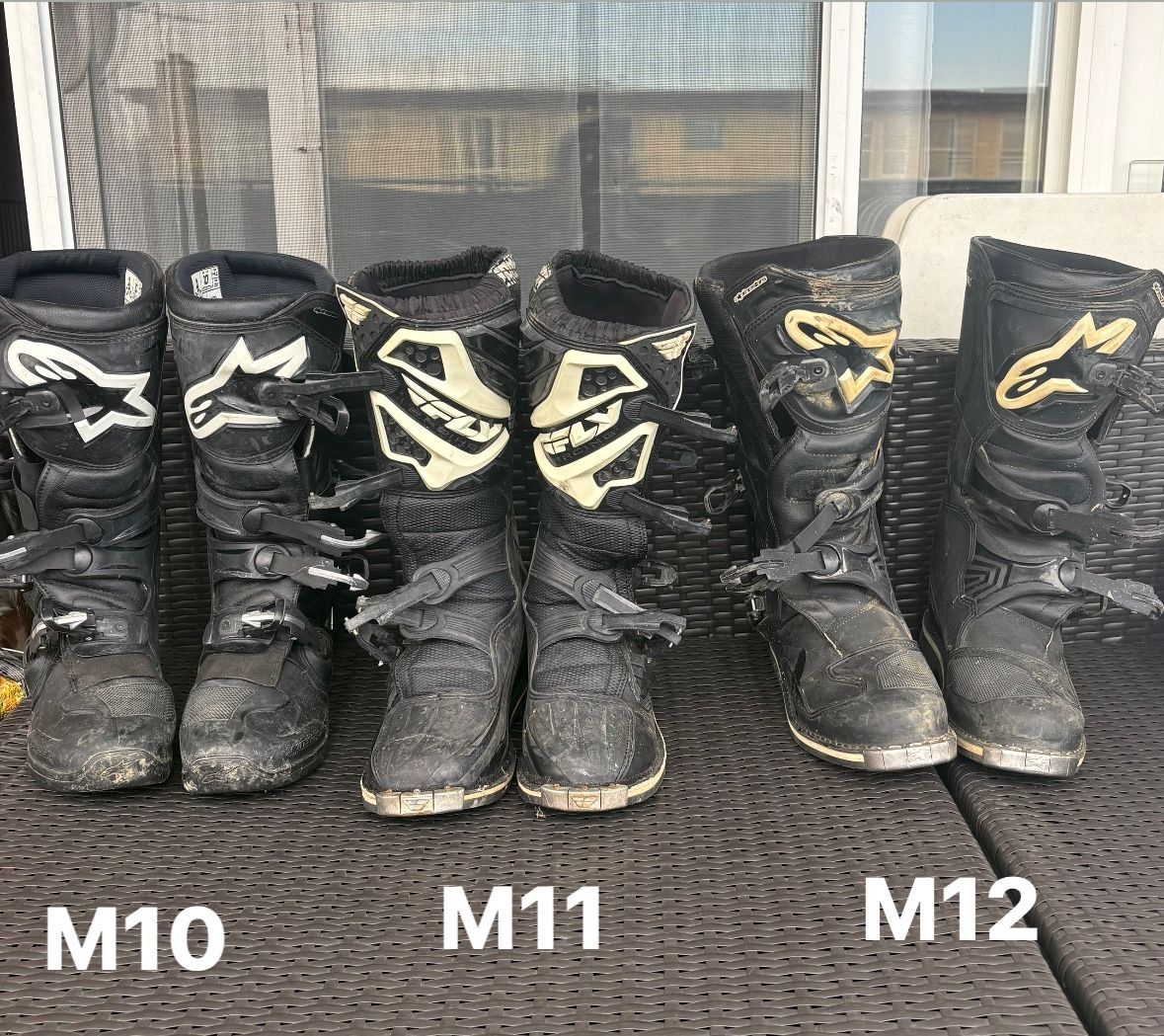 Racing Boots, Motocross, Dirt Bike, Enduro, ATV