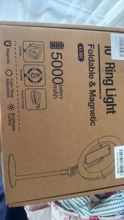 10 ring light foldable and magnetic
