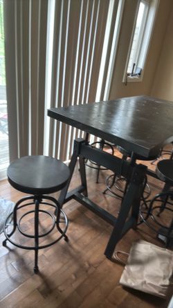 Table and chairs