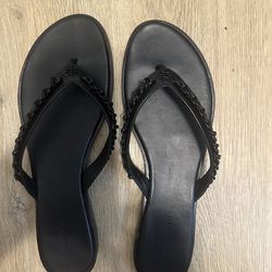 Tory Burch Sandals Size 9.5 Black