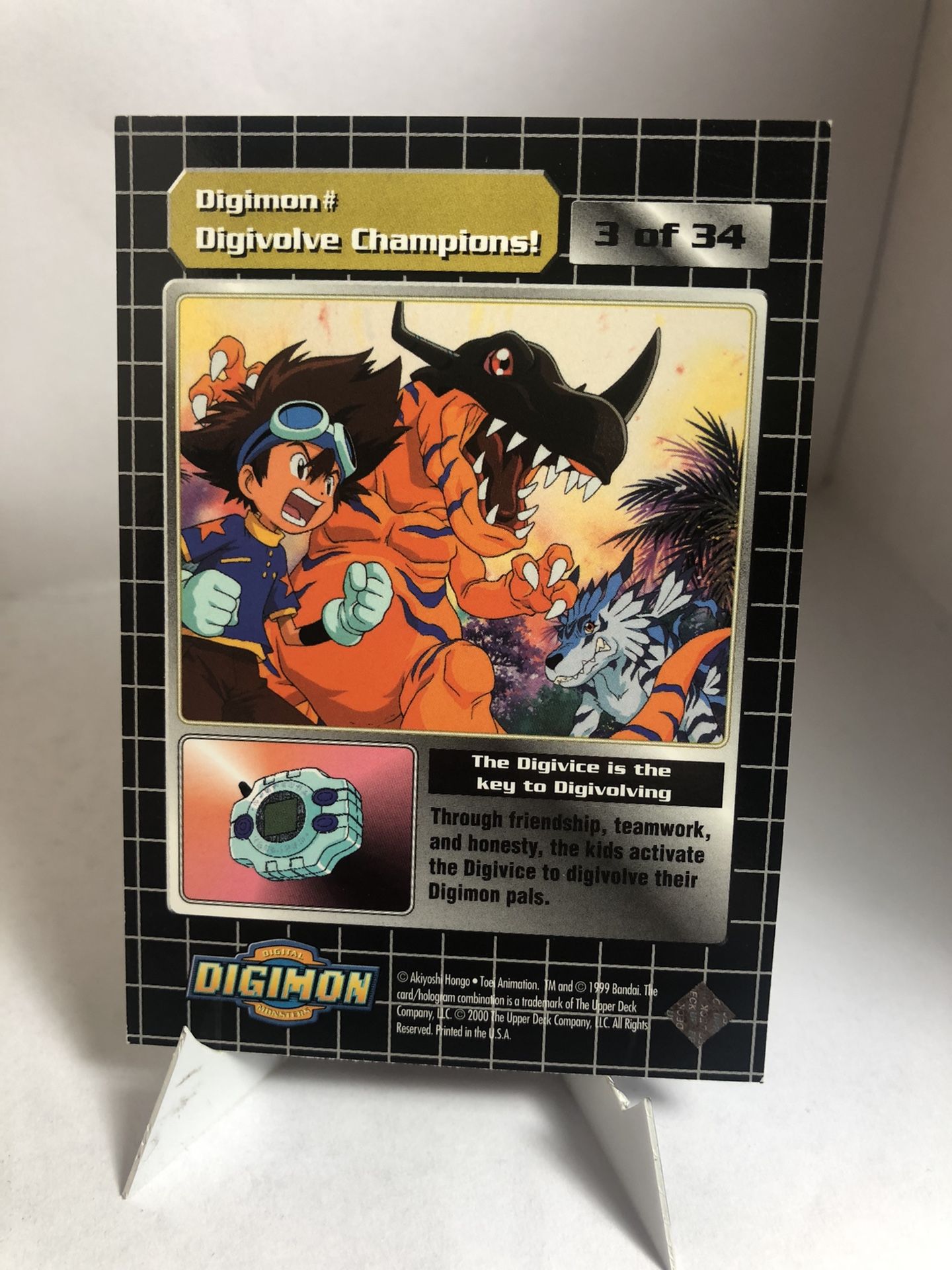 Upper Deck Digimon Digivolve! Champions!! Card #3 for Sale in Buena Park, CA - OfferUp Upper Deck Digimon Digivolve! Champions!! Card #3 for Sale in Buena Park, CA - OfferUp
