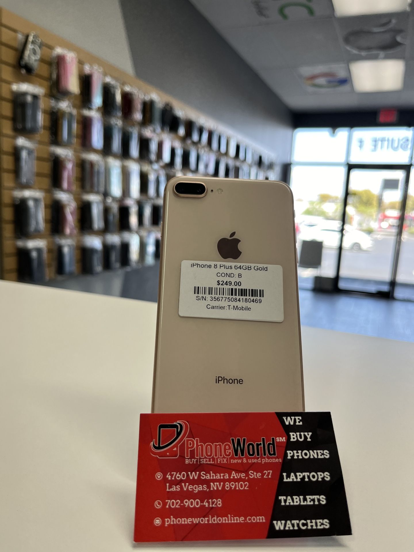 iPhone 8 Plus 64GB Gold (Carrier:T-Mobile)