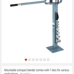 Compact floor bender