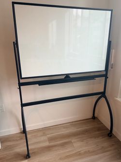 Moving sale! - Double-Sided Rolling Magnetic Whiteboard