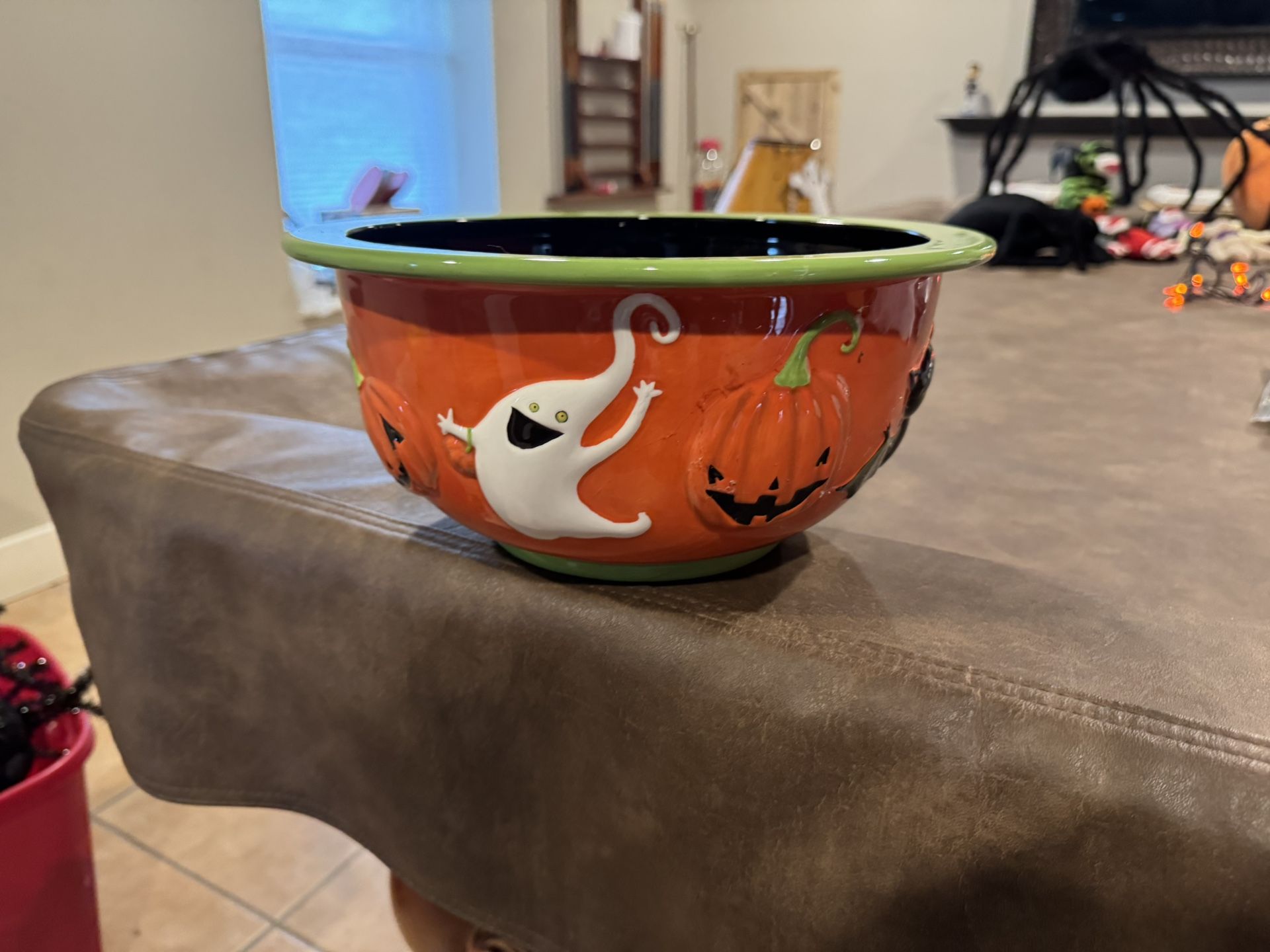 Ceramic Halloween Bowl $15