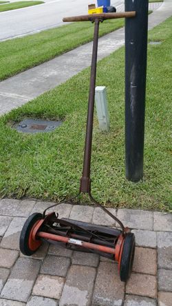 Craftsman reel mower 2025 manual