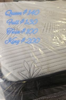 New mattress pillow top