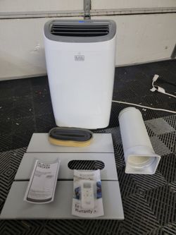 New! Black & Decker 9,000 BTU Portable Air Conditioner AC