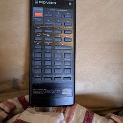 Pioneer Disc Player Remote