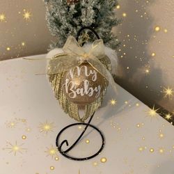 Personalized Ornaments With Wings