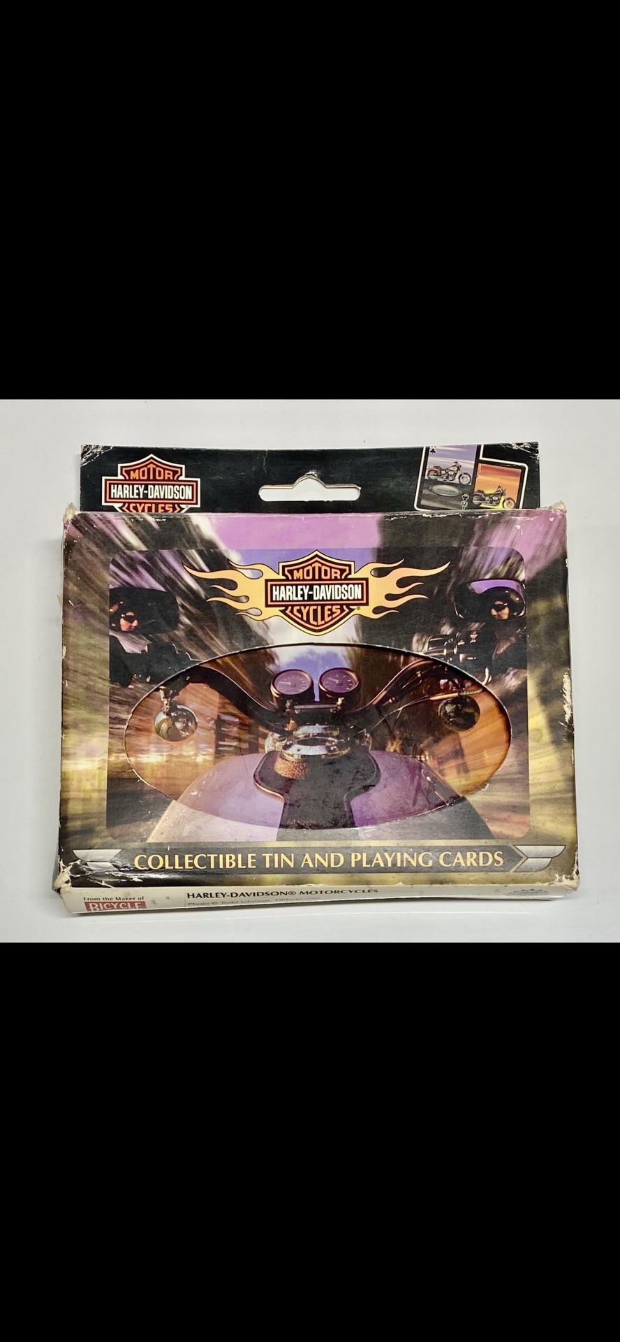 Harley Davidson playing cards 