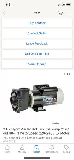 BRAND NEW 220v hot tub pump