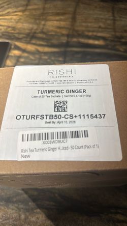 Turmeric Ginger tea