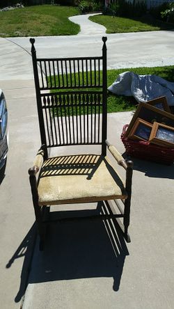 Antique rocking chair