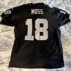 Raiders/Moss Reebok Jersey (used) XL