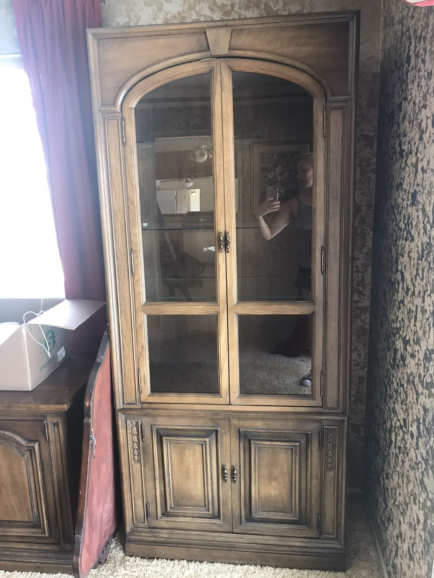 Antique China Cabinet (one left)