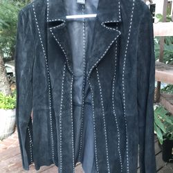 Leather Jacket Size M