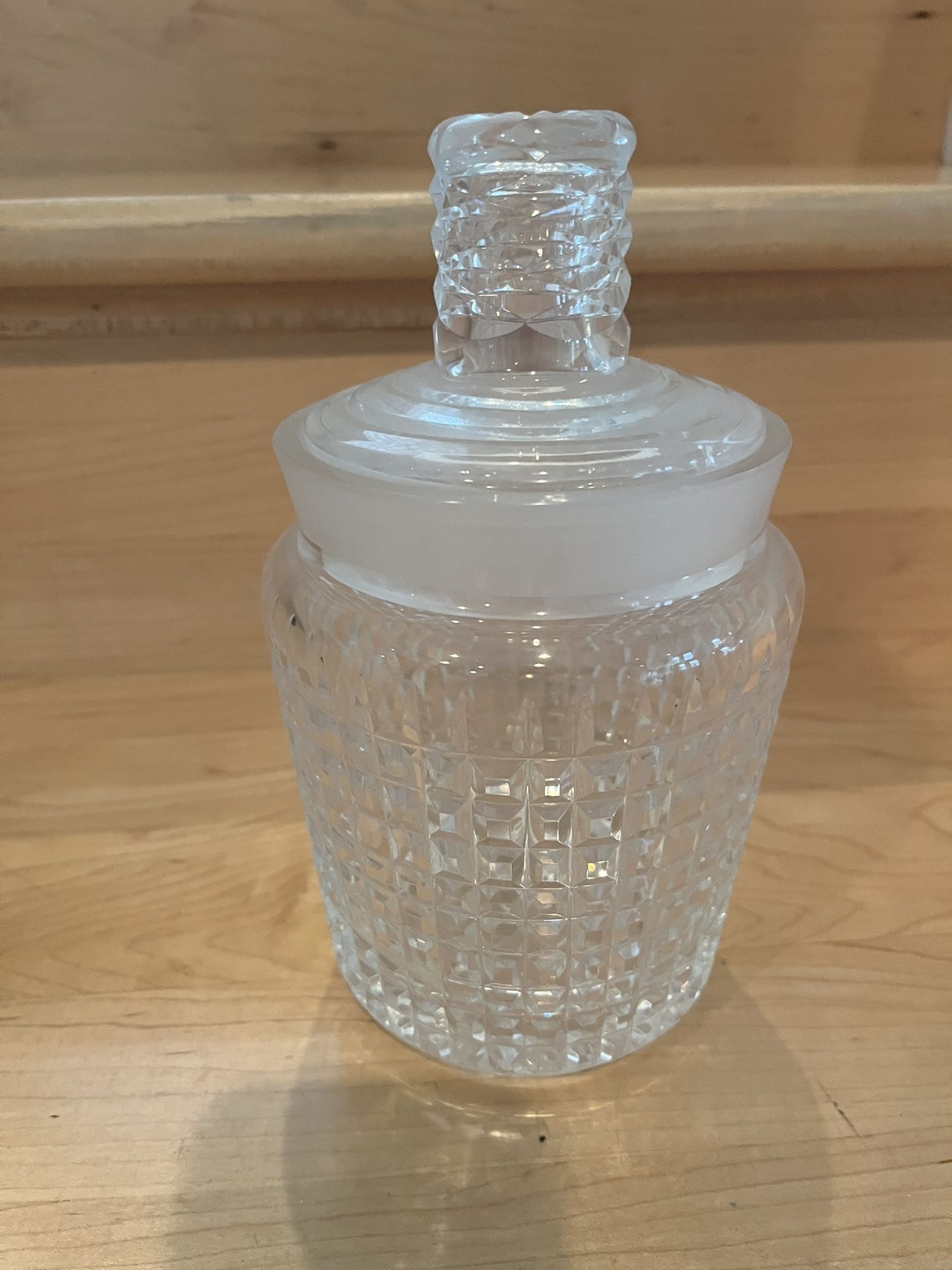 Waterford Crystal Biscuit Jar