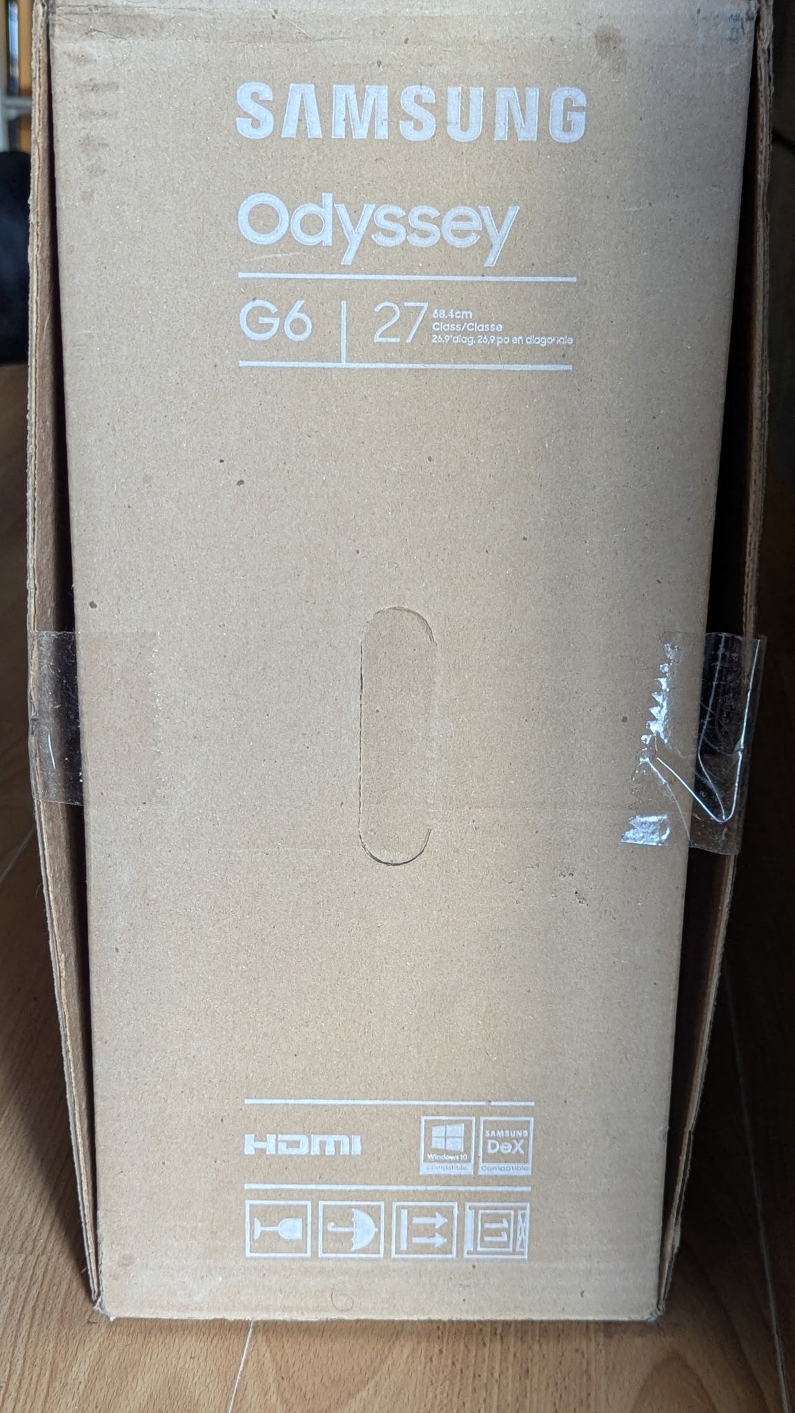 27" Odyssey G65B QHD 240HZ 1ms HDR600 Gaming Hub 1000R Curved Gaming Monitor