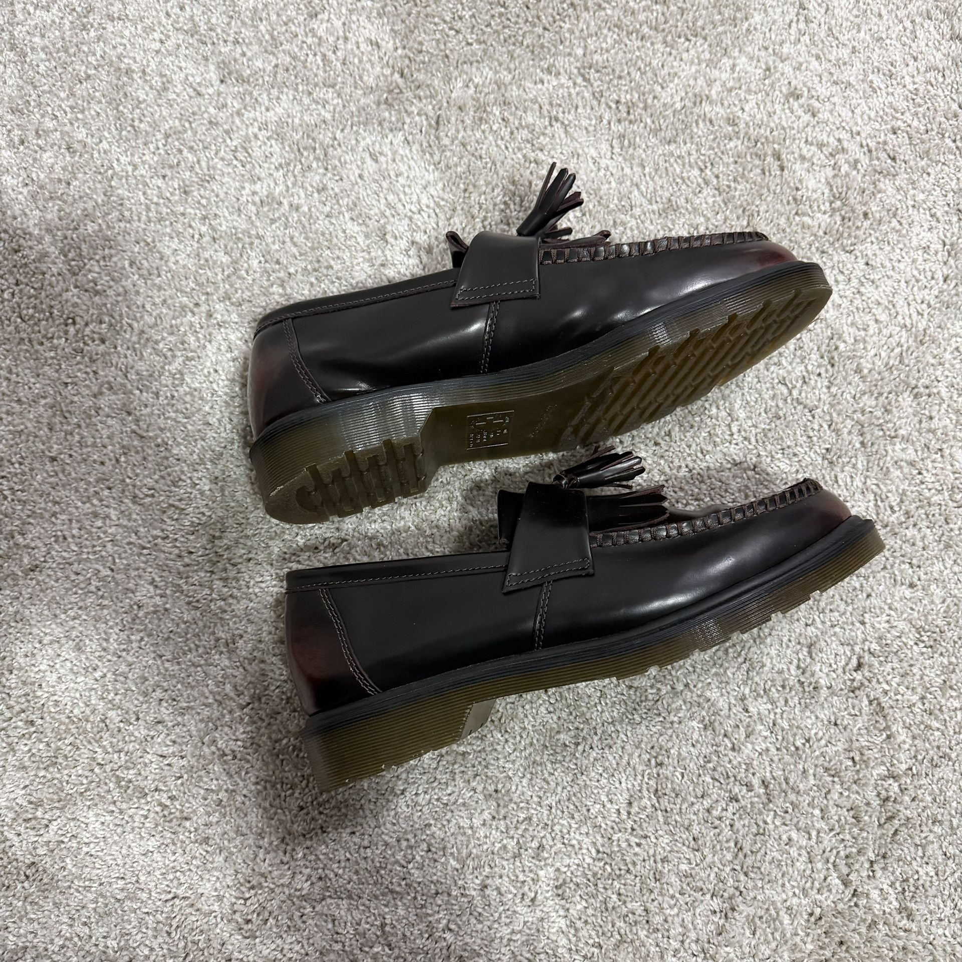 Doc Martens Adrian Arcadia Leather Tassel Loafers Size 12