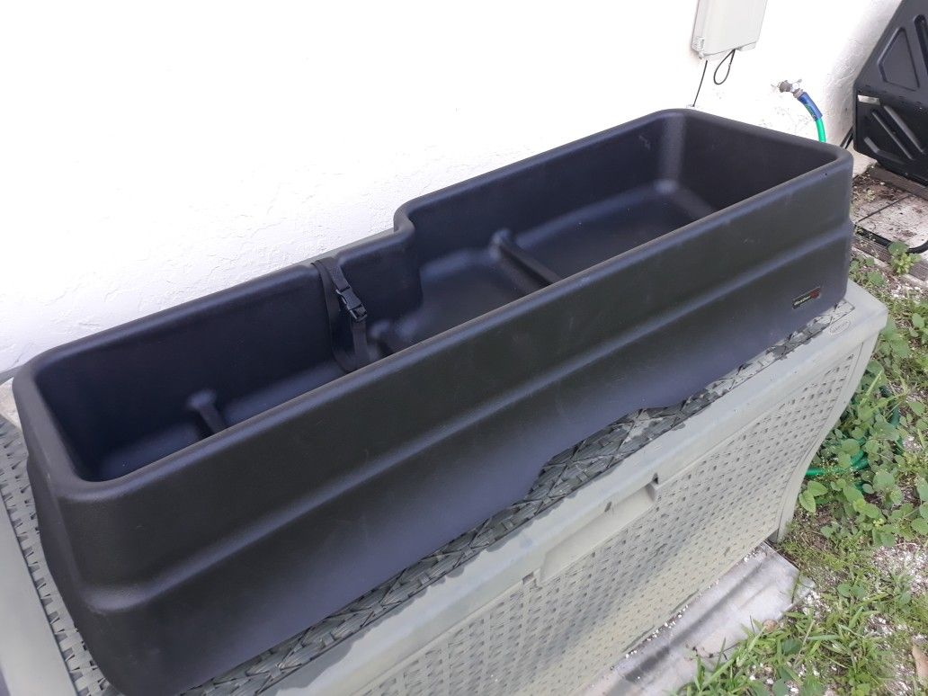 WeatherTech Under Seat Storage For Newer GMC Sierra And Chevy Silverado