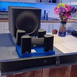 Complete Polk Audio Home Theater System